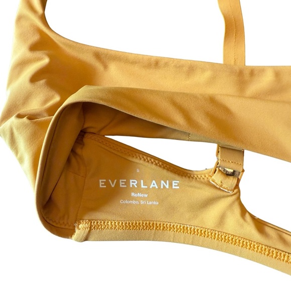 Everlane ReNew Square Neck Bikini Set | Mustard Yellow | Size Small - Picture 14 of 14